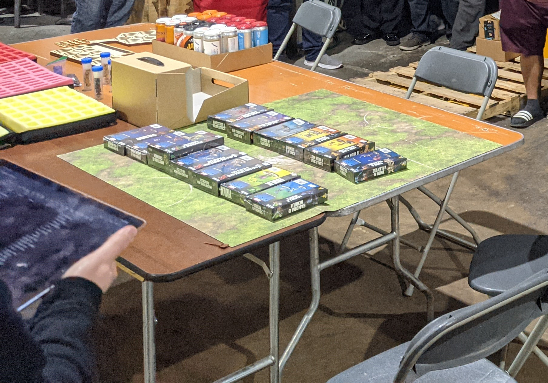 Prize table